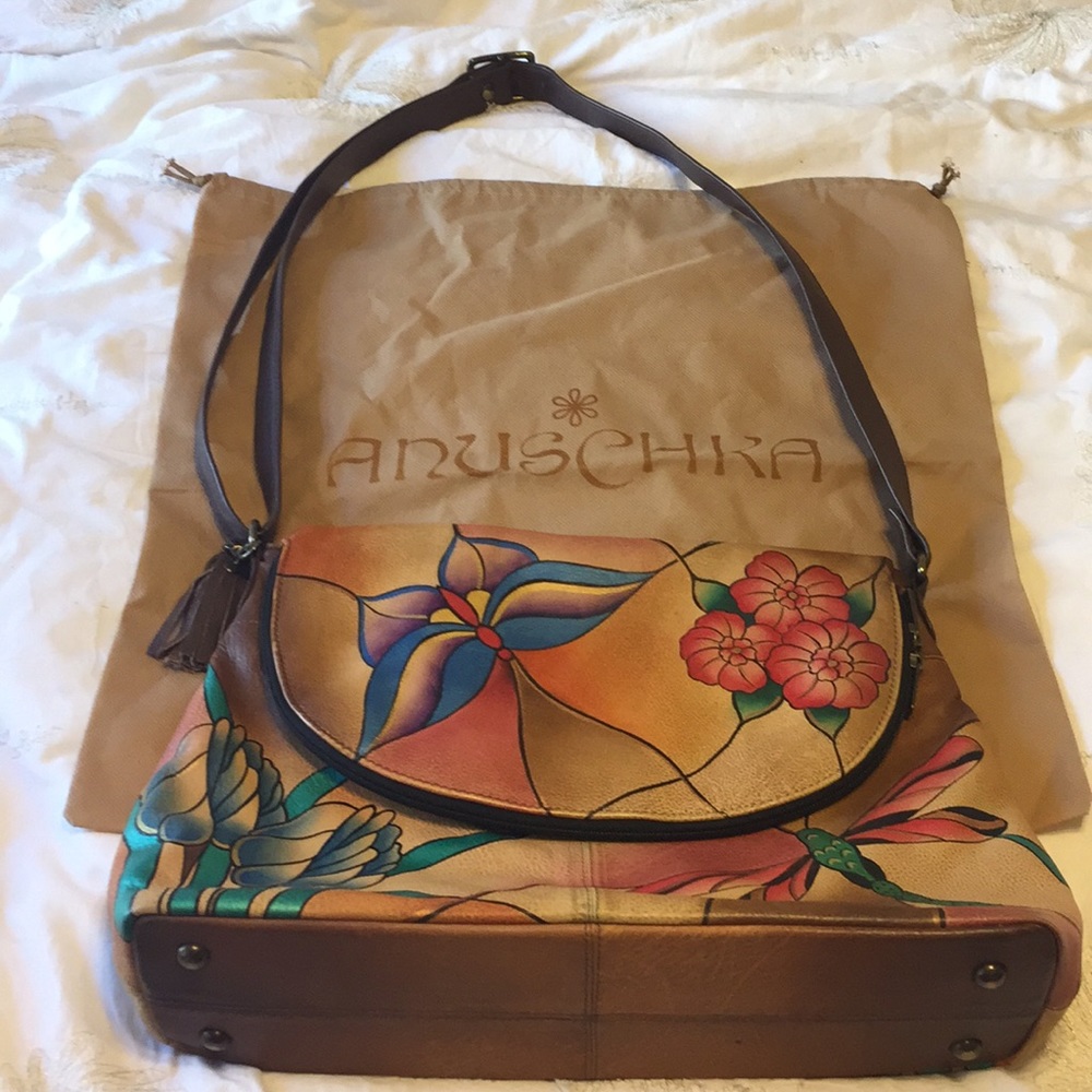 Anuschka Hand-painted Purse